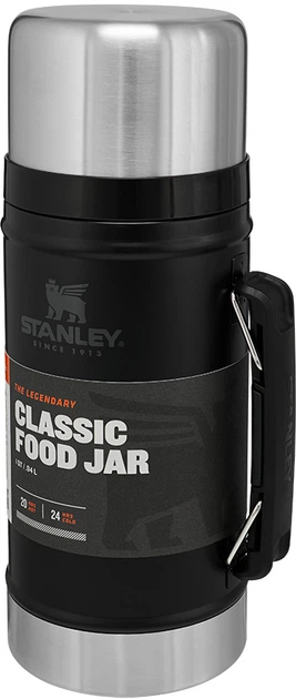 Термос харчовий Stanley Classic Legendary 940 мл Matte Black (10-07937-004) - зображення 5