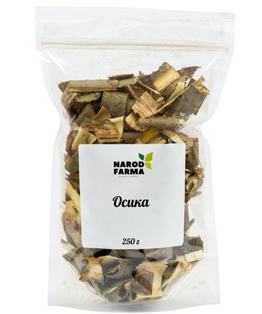 Травяной Чай Осина Кора NarodFarma 250 г - изображение 1