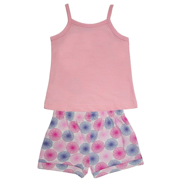 Костюм : Майка и шорты Losan Mc baby girls (018800604/88) Розовый M3-62 см - изображение 2