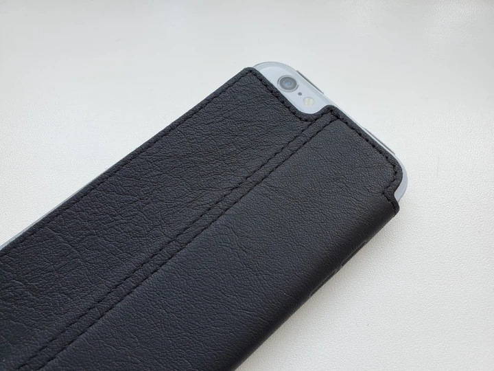 Ультратонкий шкіряний чохол книжка twelve south SurfacePad Apple Iphone 6 Iphone 6s Black - Фото 5 Ультратонкий шкіряний чохол книжка twelve south SurfacePad Apple Iphone 6 Iphone 6s Black - зображення 5