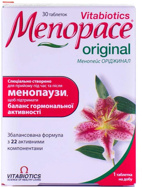 Менопейс Ориджинал 30 таблеток (000000650) - зображення 1