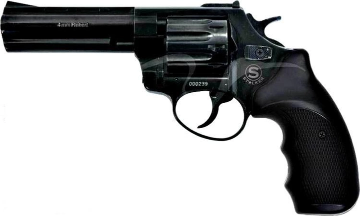 Револьвер под патрон Флобера STALKER 4.5'' S черн. рук. - изображение 2
