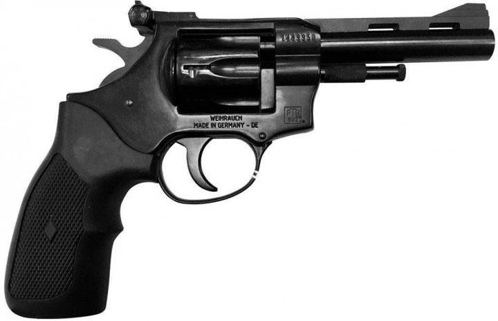 Револьвер под патрон Флобера Weihrauch HW4 4" - изображение 2