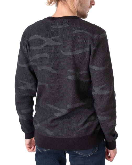 Джемпер чоловічий E-BOUND (146565-black/20-21) Чорний XXL - зображення 6