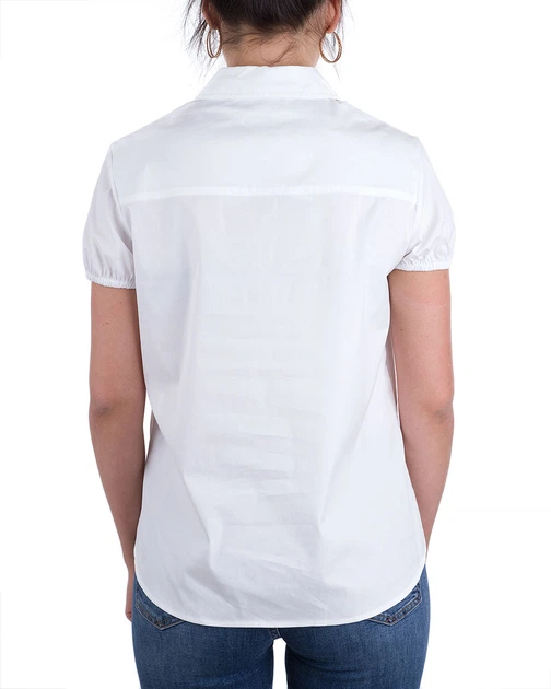 Блуза жіноча EMPORIO ARMANI (3G2C75-2N2IZ-0100/9) Білий 44 - Фото 3 Блуза жіноча EMPORIO ARMANI (3G2C75-2N2IZ-0100/9) Білий 44 - изображение 3