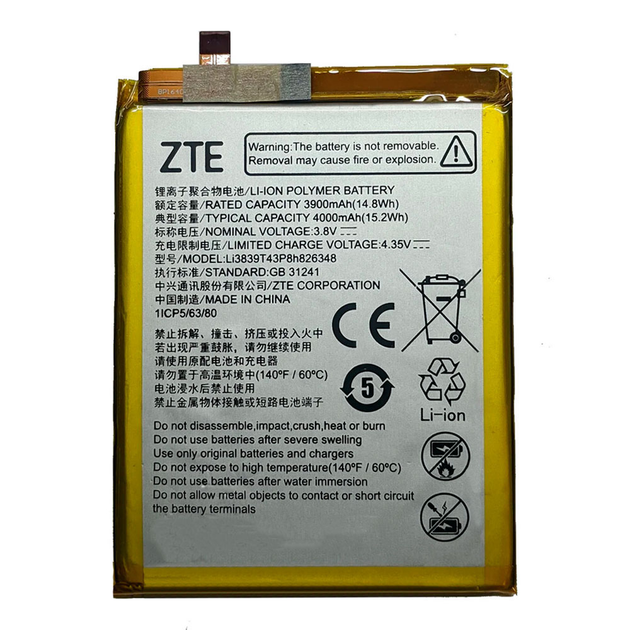 Аккумулятор zte blade