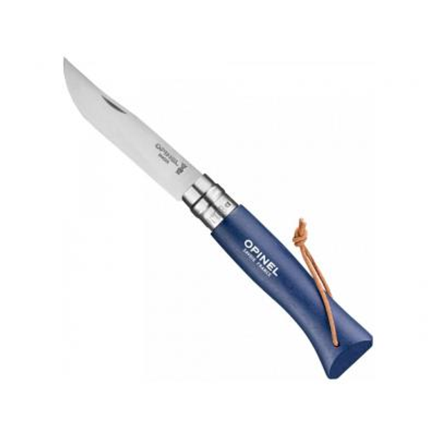Нож Opinel №8 Inox VRI Trekking темно-синий, без упаковки (002212) - изображение 2