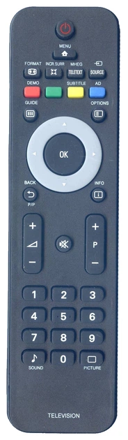 Пульт для телевізора PHILIPS RC-2422 549 02454 - Фото 1 Пульт для телевізора PHILIPS RC-2422 549 02454 - зображення 1