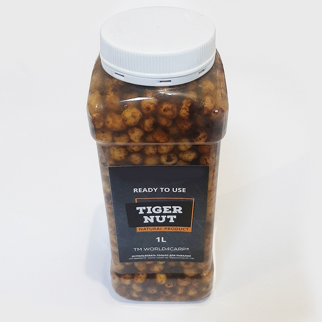 Тигровый орех для рыбалки готовый Tiger Nut 1л World4carp – фото ...