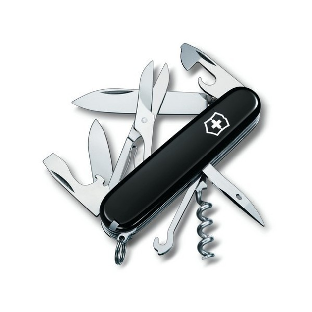 Складаний ніж Victorinox Climber 1.3703.3 Викторинокс Чорний - зображення 1