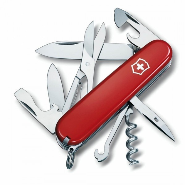 Складаний ніж Victorinox Climber 1.3703 ніж Викторинокс Червоний - зображення 1