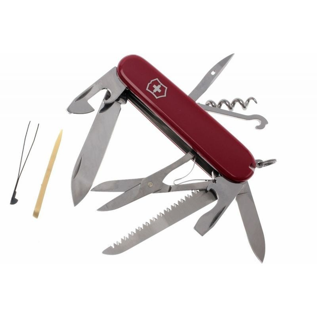 Складаний ніж Victorinox Huntsman 1.3713 ніж Викторинокс Червоний - зображення 2