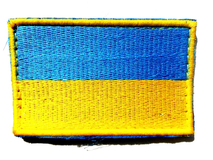 Шеврон патч UA KVF F06 Флаг Украины 80*50 - зображення 1