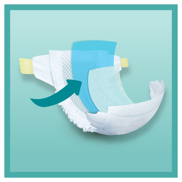 Подгузники Pampers Active Baby Размер 4+ 10-15 кг 164 шт. (8006540032763) - Фото 9 Подгузники Pampers Active Baby Размер 4+ 10-15 кг 164 шт. (8006540032763) - изображение 9