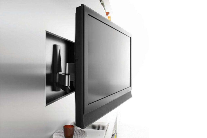 Кронштейн для телевизора от 14 до 42 дюймов, ТВ на стену, поворотный с наклоном, крепление монитора - изображение 3
