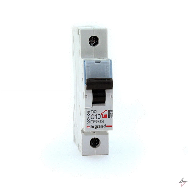 Автоматичний вимикач Legrand TX3 1P 10A C 6kA 404026 - Фото 1 Автоматичний вимикач Legrand TX3 1P 10A C 6kA 404026 - зображення 1