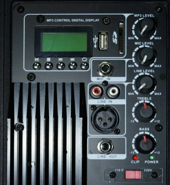 Активная акустическая система BiG EV8A+MP3 - Фото 3 Активная акустическая система BiG EV8A+MP3 - изображение 3