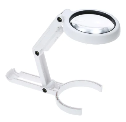 Лупа ручная 7X 55мм c LED подсветкой + USB NO.FS55RC - изображение 3