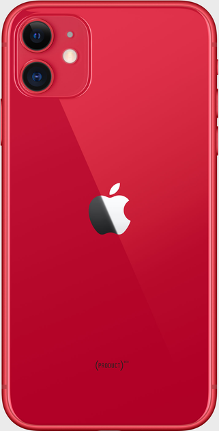 Мобільний телефон Apple iPhone 11 128GB PRODUCT Red Офіційна гарантія - зображення 4