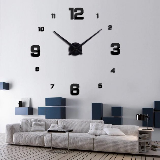 DIY Clock NEW black