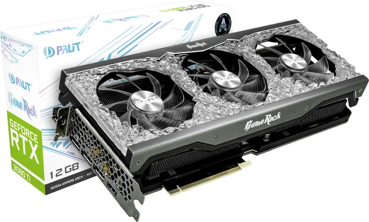 Видеокарта Palit PCI-Ex GeForce RTX 3080 Ti GameRock 12GB GDDR6X