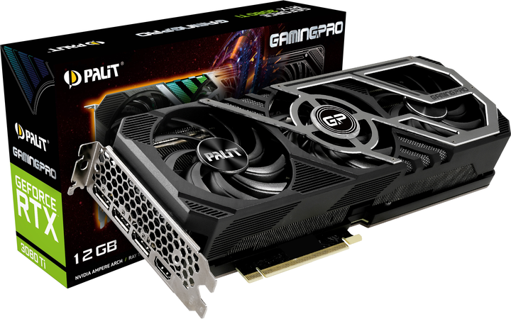 Видеокарта Palit PCI-Ex GeForce RTX 3080 Ti GamingPro 12GB