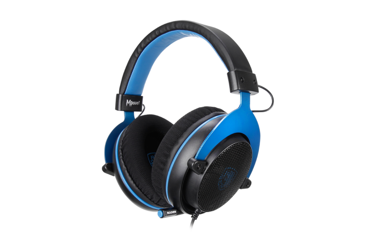 Słuchawki Sades SA-723 Mpower Blue/Black - obraz 3