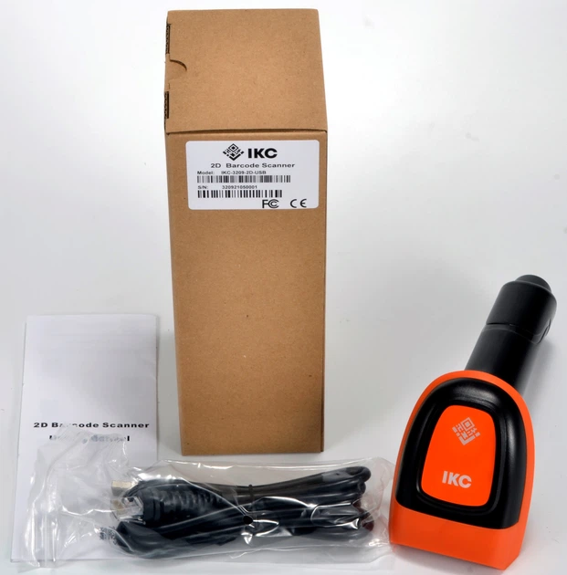 Сканер штрих-кодів IKC-3209 USB (ІКС-3209-2D-USB) - зображення 11