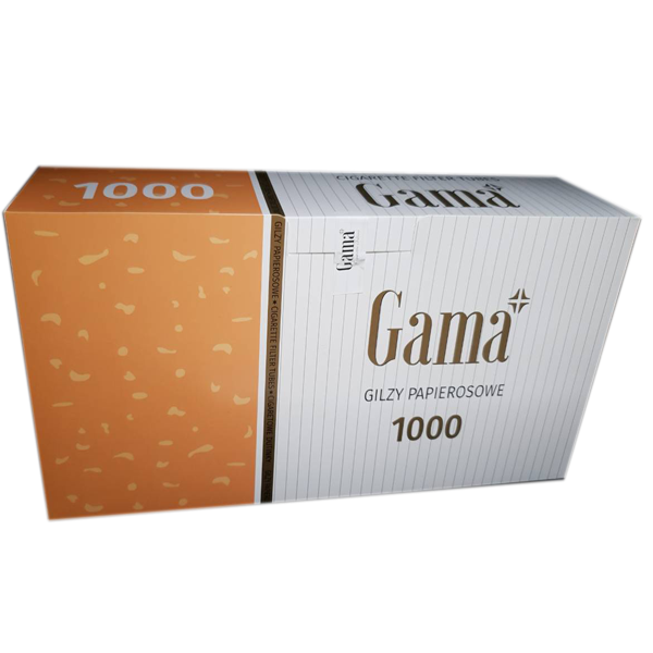 Сигаретные гильзы Gama 1000 шт - Фото 1 Сигаретные гильзы Gama 1000 шт - изображение 1
