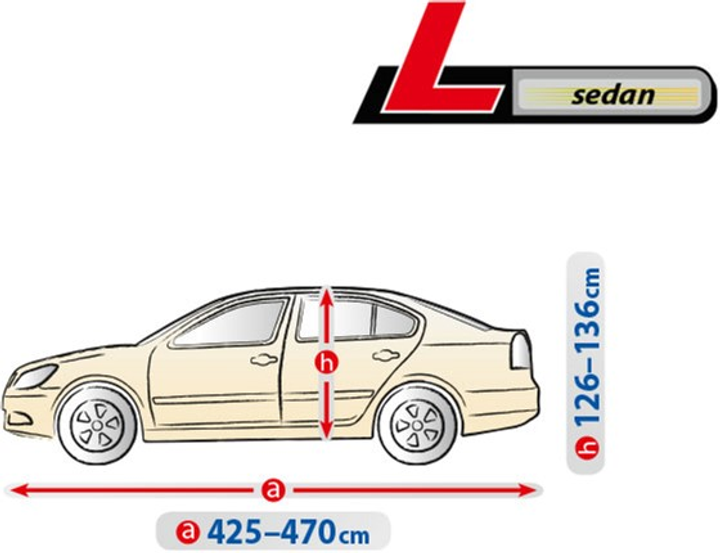 Чехол-тент для автомобиля Kegel-Blazusiak Basic Garage размер M Sedan  (5-3962-241-3021) – фото, отзывы, характеристики в интернет-магазине  ROZETKA