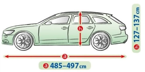 Чехол-тент для автомобиля Kegel-Blazusiak Mobile Garage XXL kombi (5-4106-248-3020) - изображение 2