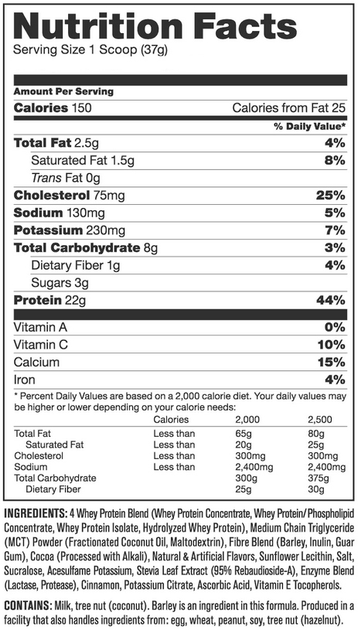Протеин Mutant Whey 2270 г - Triple Chocolate (627933027210) – фото ...