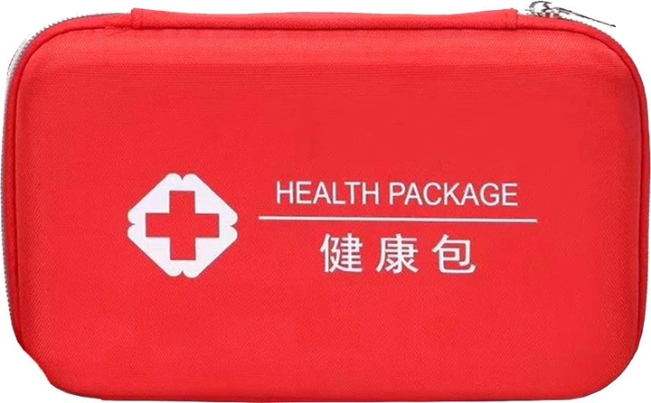 Аптечка Packing компактна дорожня Червона 22 х 14 см (2000992407533) - зображення 1