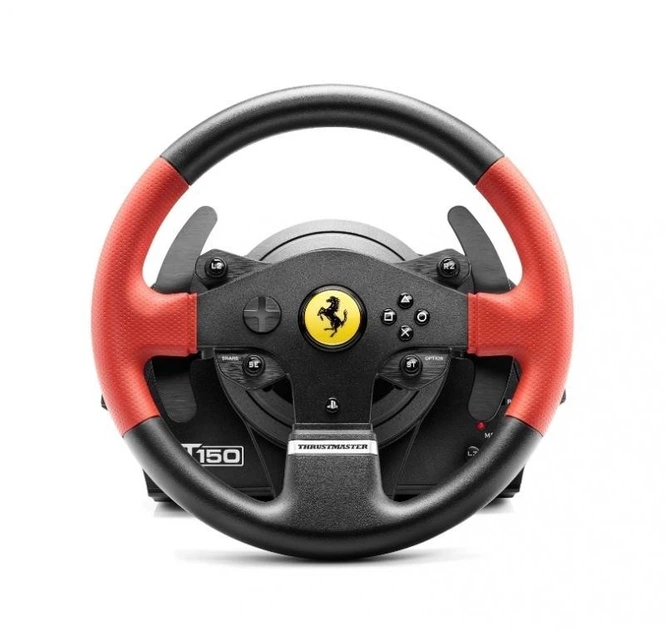 Проводной руль Thrustmaster T150 Ferrari Wheel PC/PS3/PS4 Black (4160630) - изображение 2