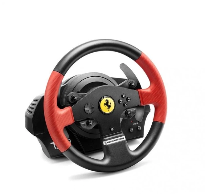 Проводной руль Thrustmaster T150 Ferrari Wheel PC/PS3/PS4 Black (4160630) - изображение 4