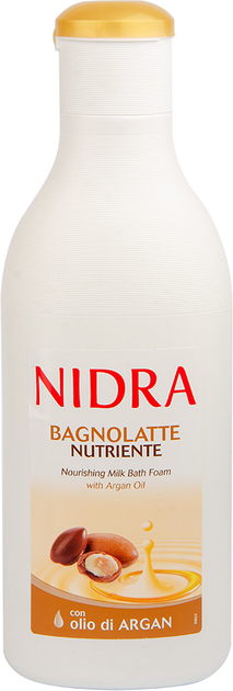 Пена-молочко для ванны Nidra с аргановым маслом 750 мл (8003510028030 ...