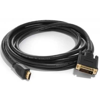 Кабель мультимедийный HDMI M to DVI M 5.0m 24+1pin Atcom (9154) - Фото 1 Кабель мультимедийный HDMI M to DVI M 5.0m 24+1pin Atcom (9154) - изображение 1