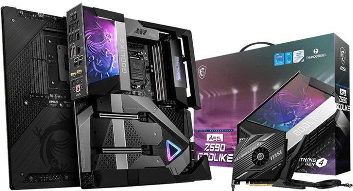 Материнская плата MSI MEG Z590 Godlike (s1200, Intel Z590, PCI