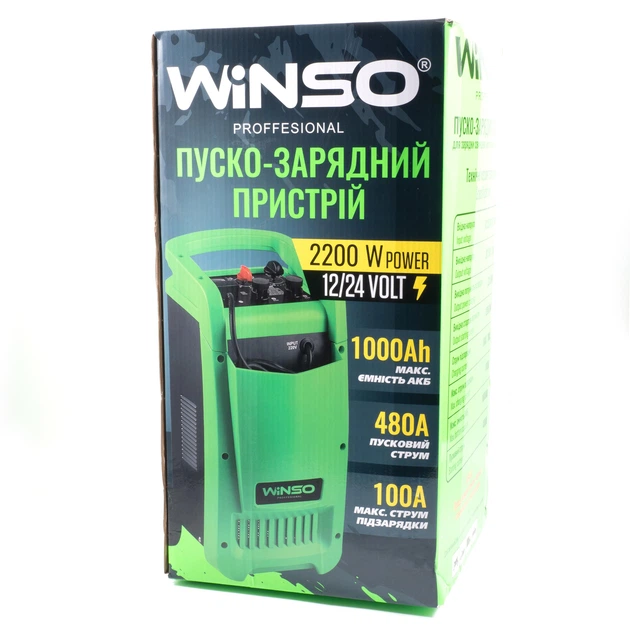 Професійний зарядний/пускозарядний пристрій Winso 139800 220-240V 12/24 V 4 A 480 Ah (7434) - зображення 6