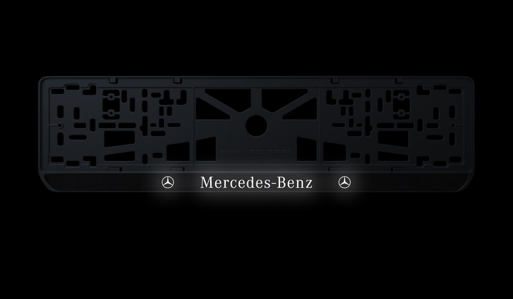 Премиальная рамка номера Mercedes-Benz model 1 из высококачественного .