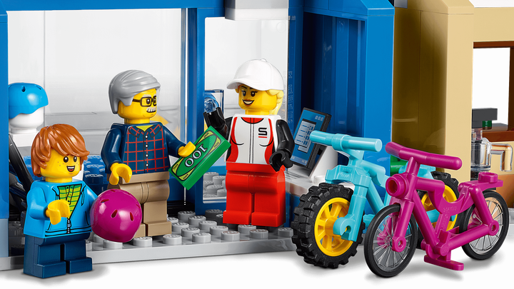 Zestaw klocków LEGO City Ulica handlowa 533 elementy (60306) - obraz 10