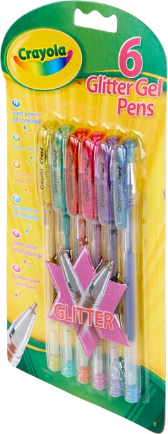 Zestaw długopisów żelowych Crayola 6 szt. (7747) - obraz 3