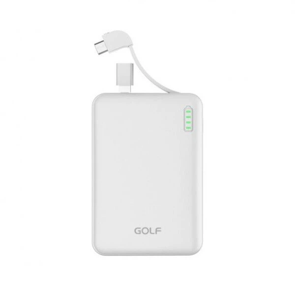 Power Bank Golf G73 10000mAh Белый фото, отзывы, характеристики в