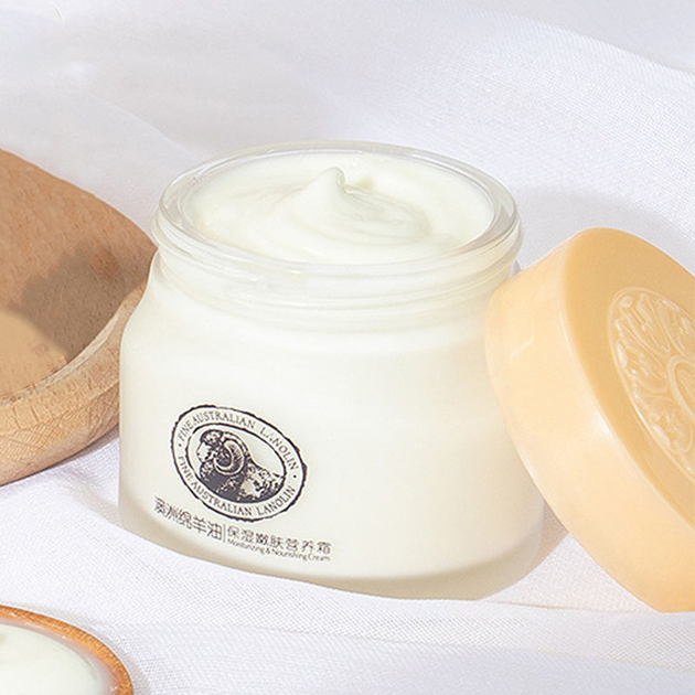 Крем для лица с ланолином Laikou Lanolin Cream восстанавливающий 90 г ...