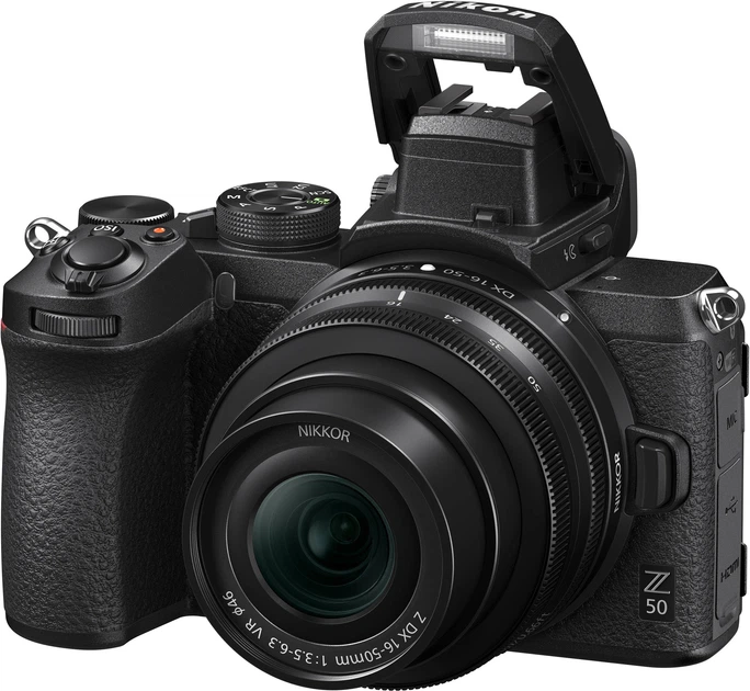 Фотоаппарат Nikon Z50 + DX 16-50mm VR Kit (VOA050K001) купить на