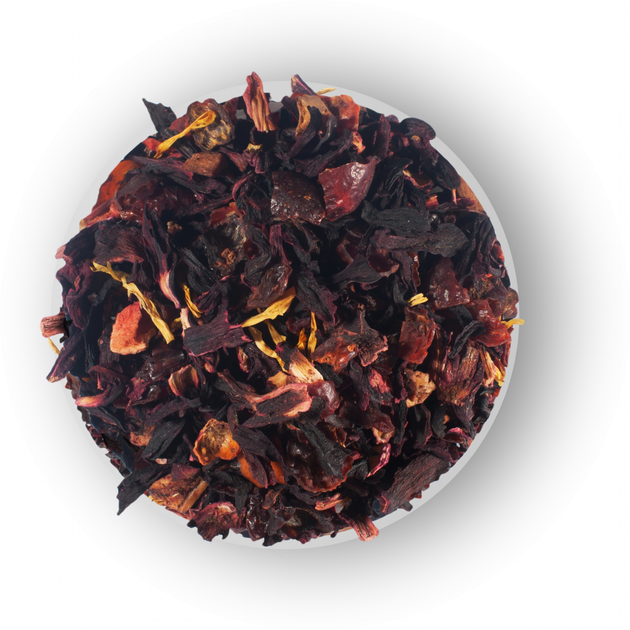 Упаковка бленду чаю квіткового та фруктового Мономах Summer tea з ягодами та натуральним ароматом малини 80 г х 2 шт. (2000006782199) - зображення 4