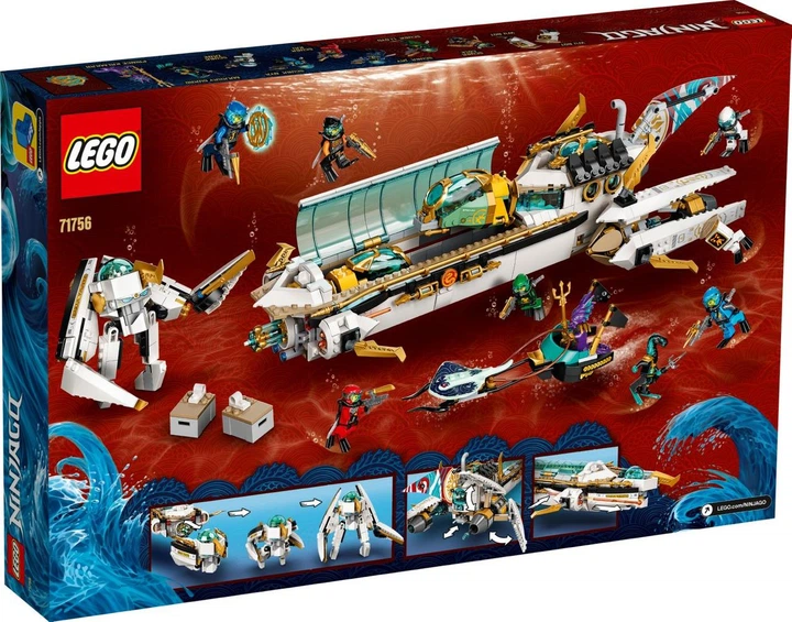 Lego Ninjago Підводний «Дар Долі» 71756 – іграшки з доставкою від