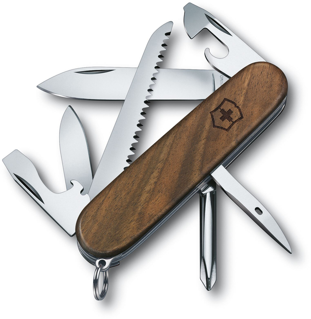 Швейцарский нож Victorinox Hiker Wood Орех (1.4611.63B1) - изображение 1