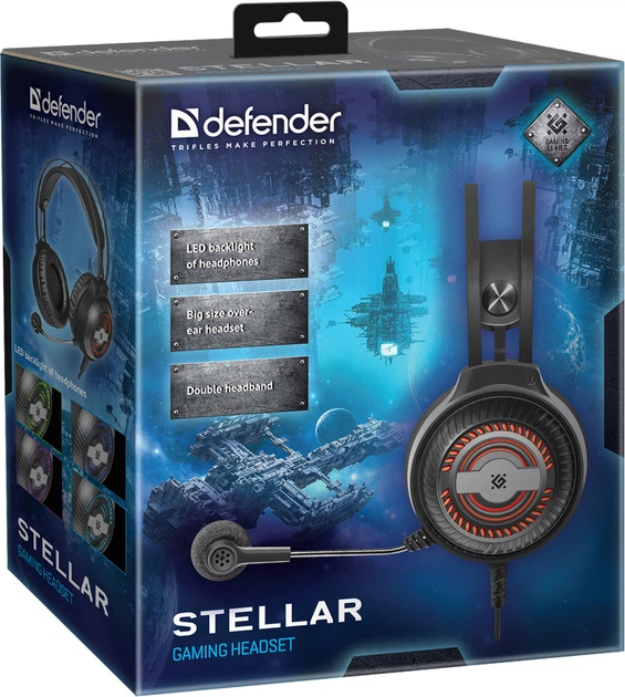 Навушники Defender Stellar Black (64520) - зображення 2