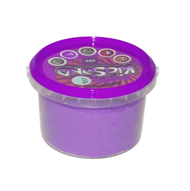 Кінетичний пісок KidSand бузковий 600 г Dankotoys (KS-01-05) (37731) - Фото 1 Кінетичний пісок KidSand бузковий 600 г Dankotoys (KS-01-05) (37731) - зображення 1